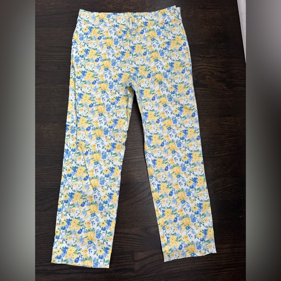 Janie and Jack Floral Sateen Pant - Picture 4 of 4